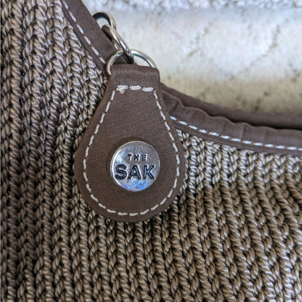 The SAK Small Tan Shoulder Bag - Picture 6 of 8